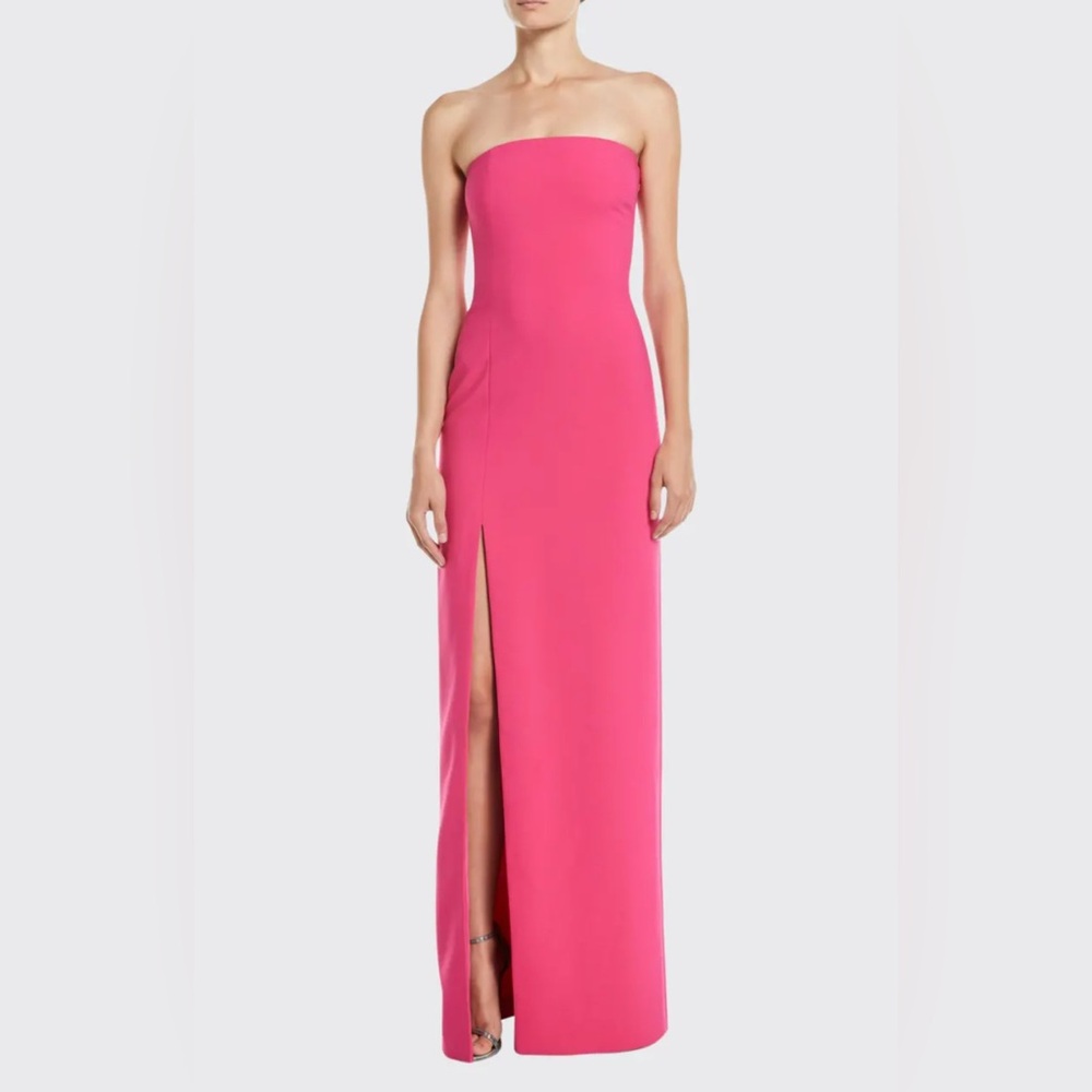 Likely Strapless Pink Gown